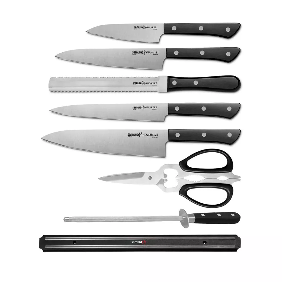 Set 8 cuchillos Samura Harakiri Super