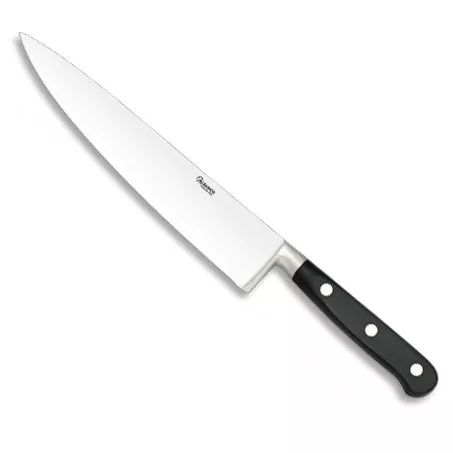 Cuchillo cocinero mango negro (hoja 20 cm.)