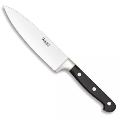 Cuchillo cocinero mango negro (hoja 15 cm.)