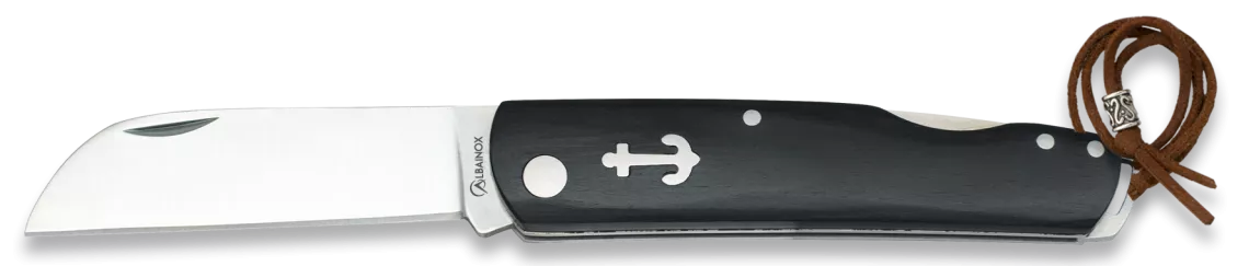 Navaja marinera negra con bloqueo