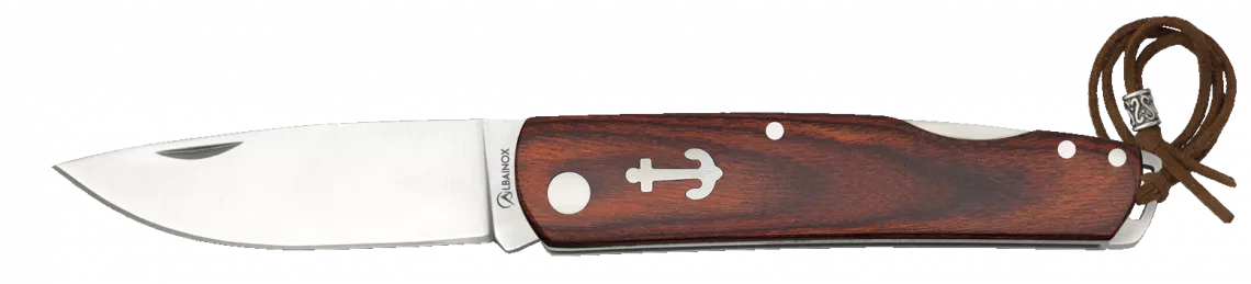 Navaja marinera marrón claro con bloqueo