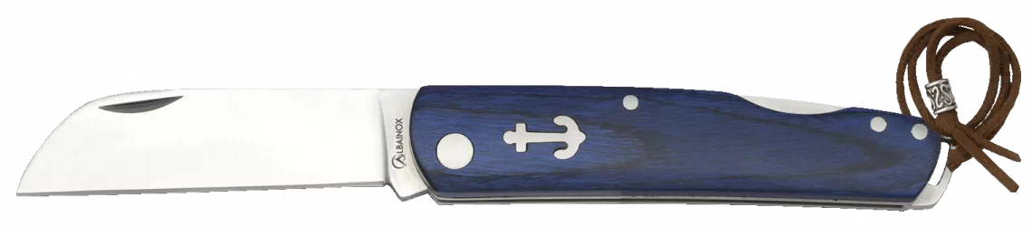 Navaja marinera azul con bloqueo