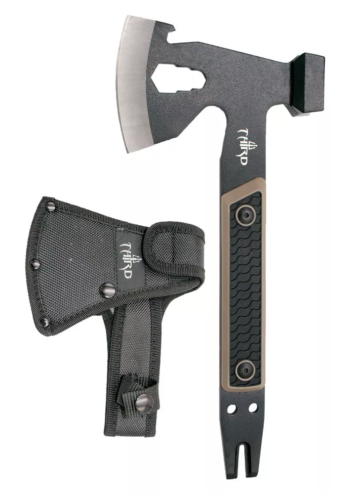 Hacha táctica Third en acero modelo M9000