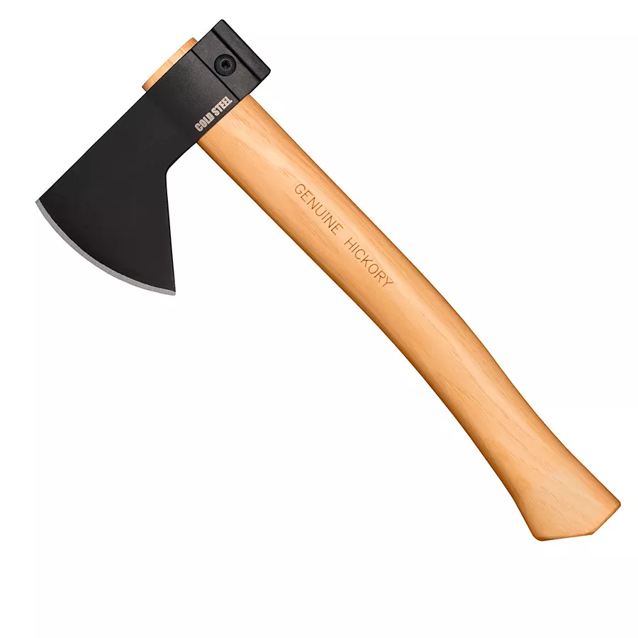 Hacha de Campamento Bahía de Hudson mango corto, hoja negra