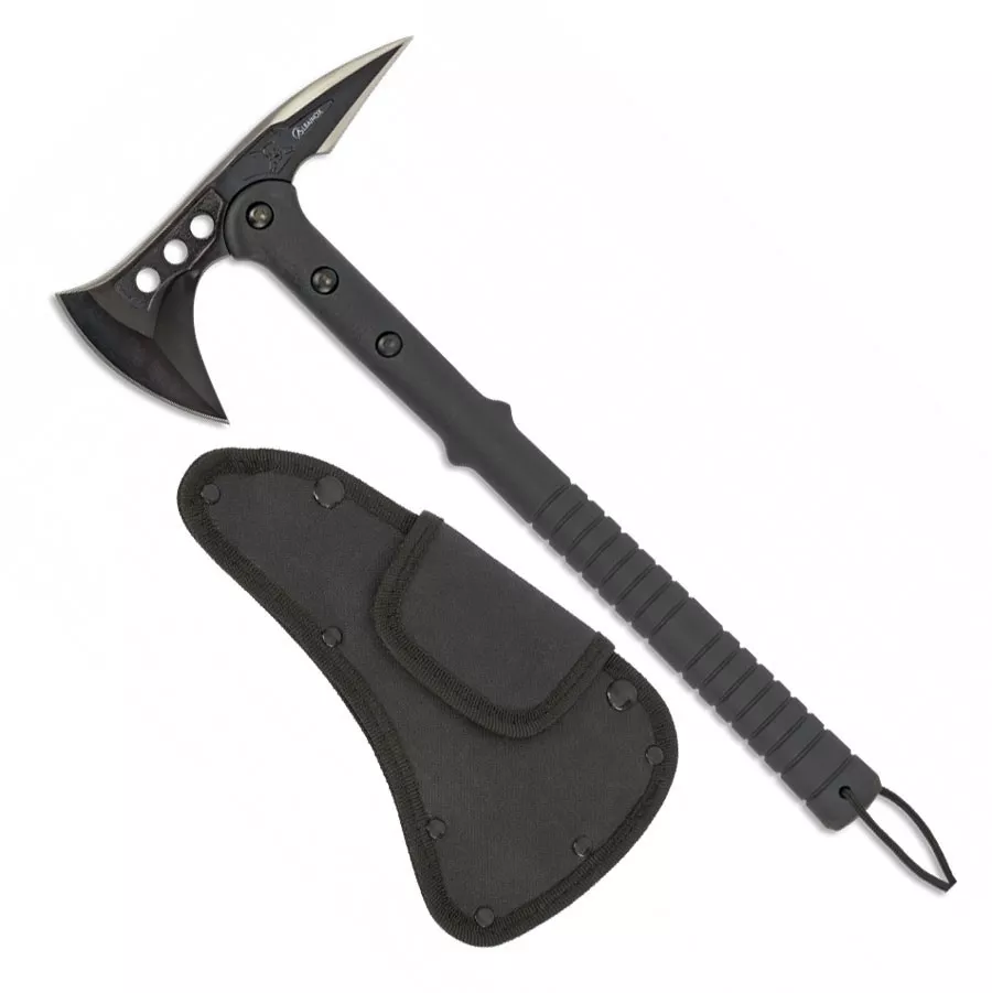 Hacha táctica, mango fibra (39 cm.)