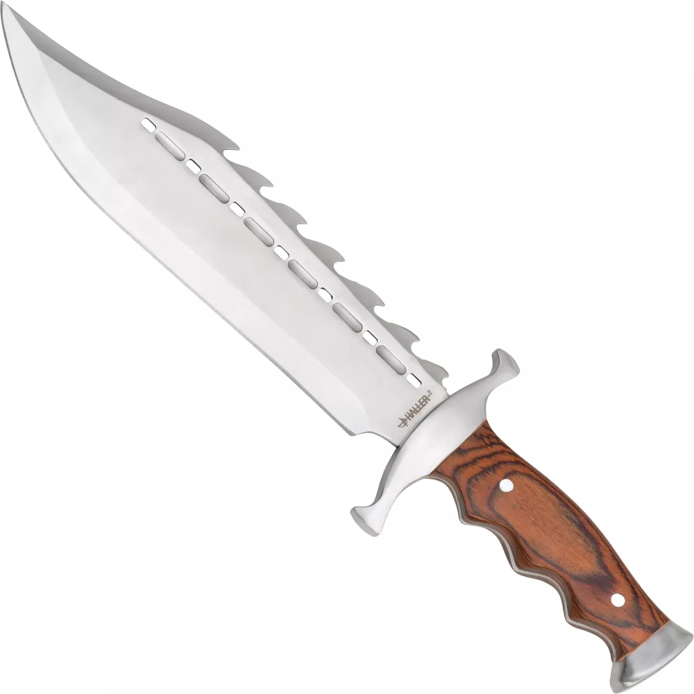 Cuchillo de caza modelo bowie con funda (38 cm.)