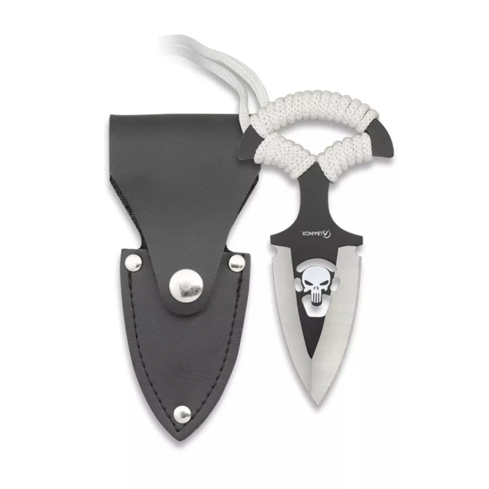 Cuchillo skinner calavera funda ABS