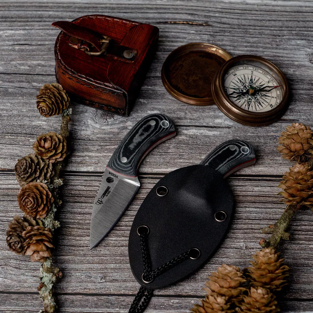 Cuchillos Yoda Kydex hoja punta de aguja de Cudeman