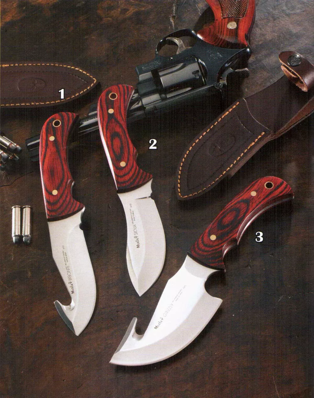 Cuchillo Bisonte-Sioux-grizzly