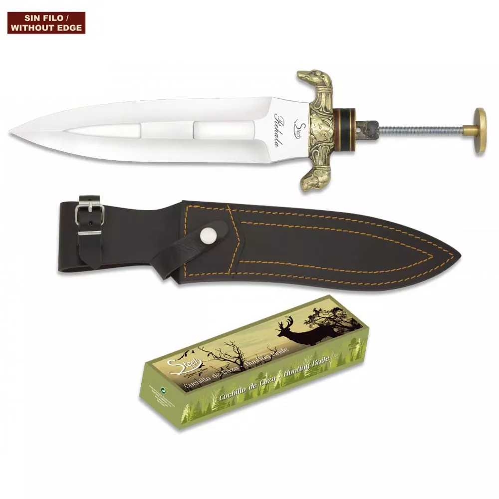 Cuchillo de caza Rececho espiga (37,7 cm.)