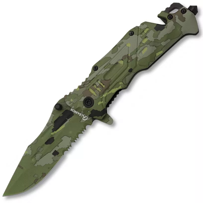 Navaja de rescate camo, army ESP