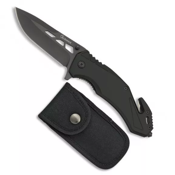 Navaja de rescate Albainox en negro