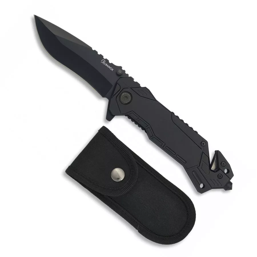 Navaja de rescate Albainox - negra