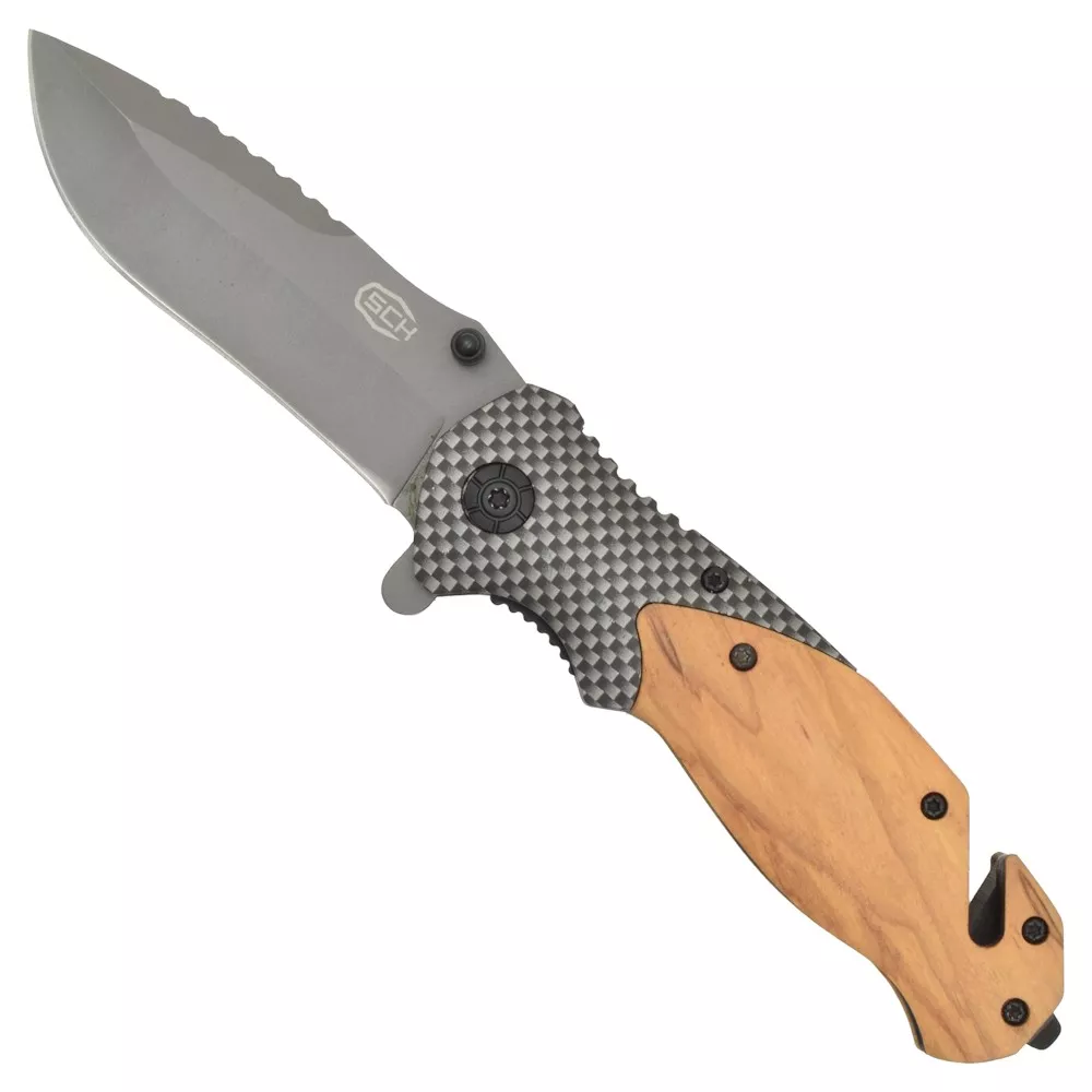 Navaja rescate SCK, rompevidrios y cortacinturones