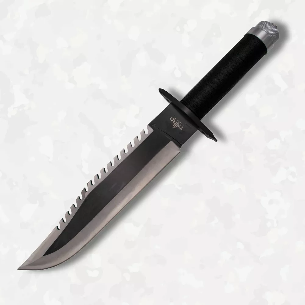 Cuchillo táctico aventura con funda (39,7 cm.)
