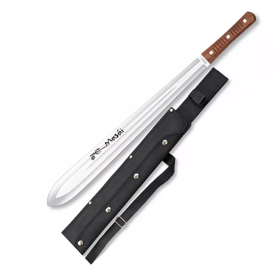Machete Masai de Albainox con doble filo, hoja 48 cm.