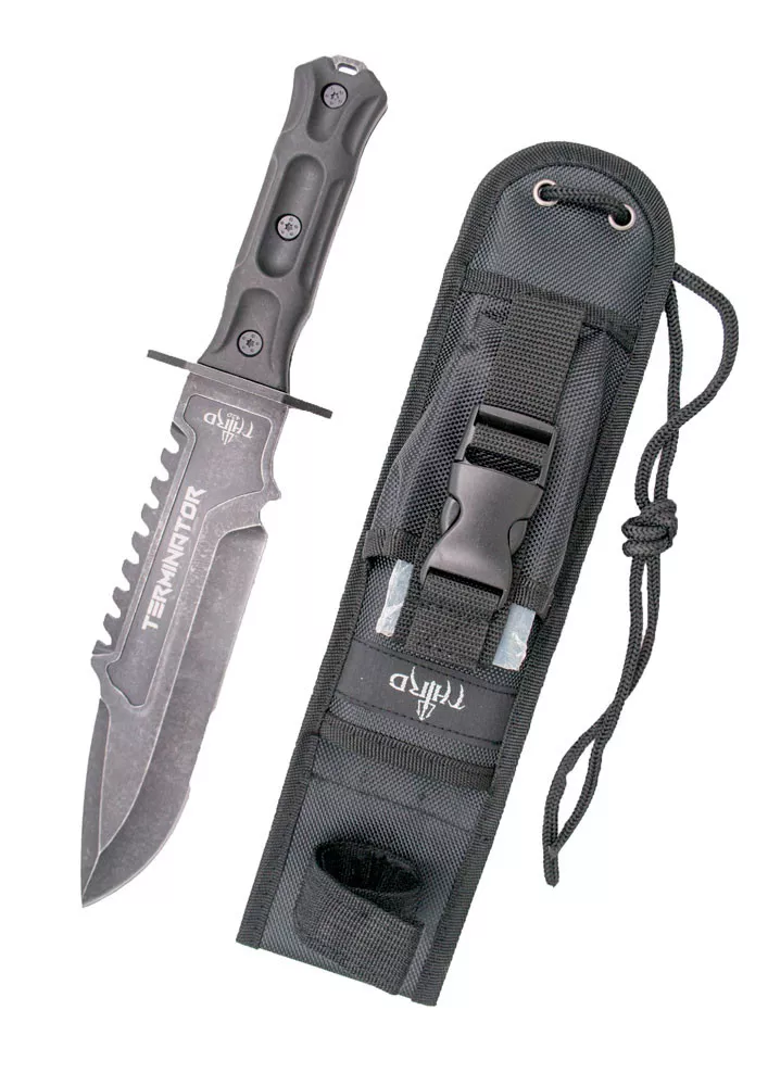 Cuchillo Táctico Bushcraft Third modelo Terminator