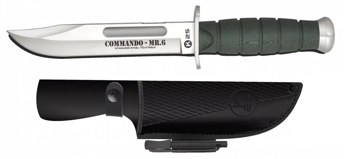 Cuchillo táctico K25 Commando MR 6 (29,3 cm.)