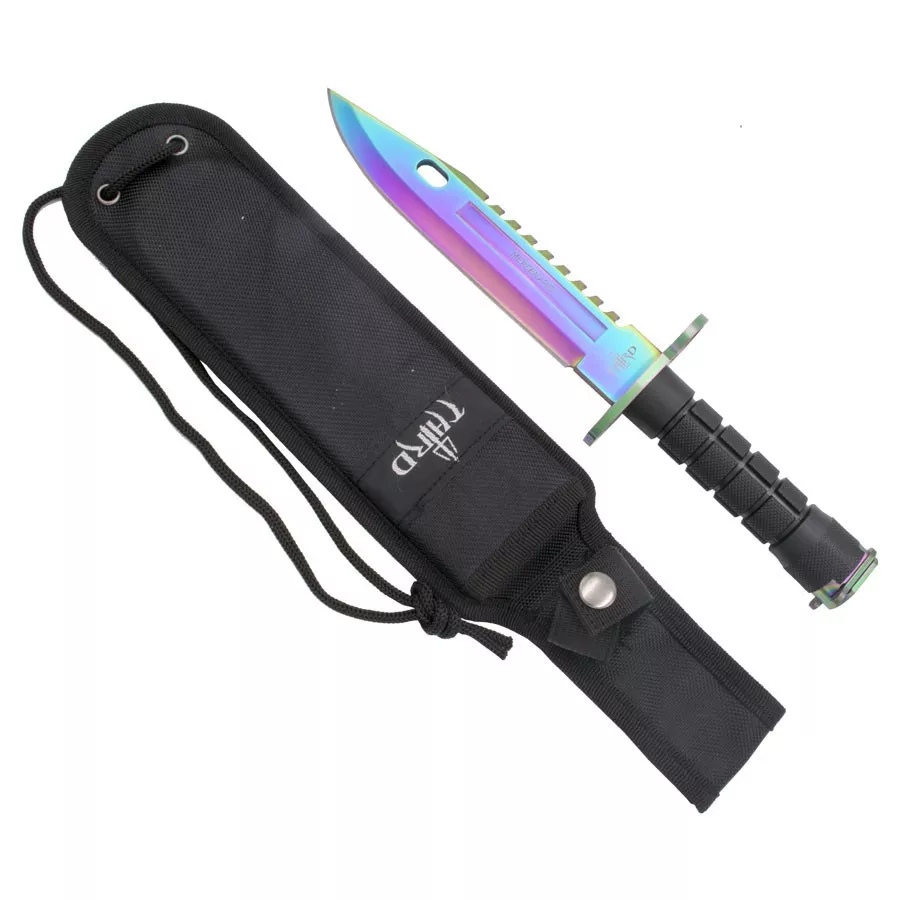 Cuchillo táctico Third Mercenario Rainbow