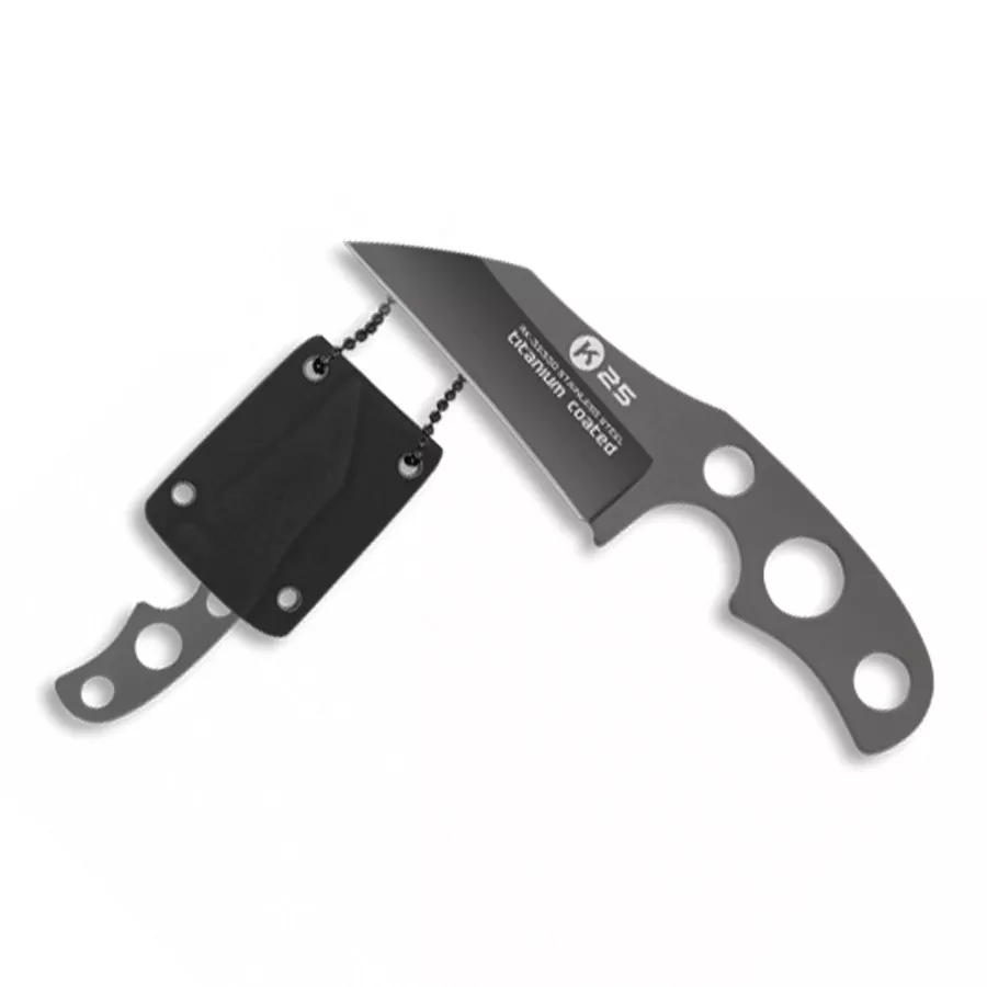 Cuchillo K25 Titanio con funda Kydex