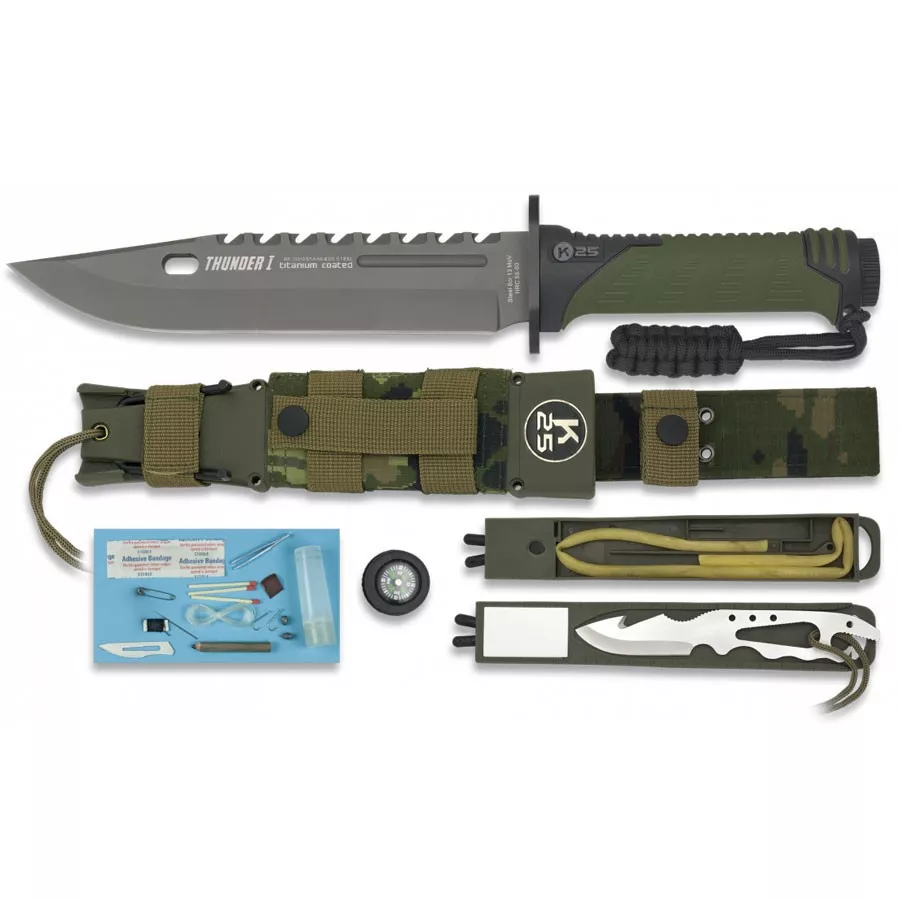 Cuchillo táctico Thunder I Camo Esp.