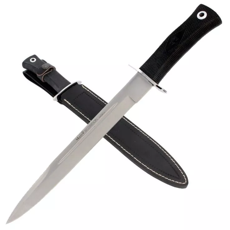Cuchillo Scorpion mango de goma