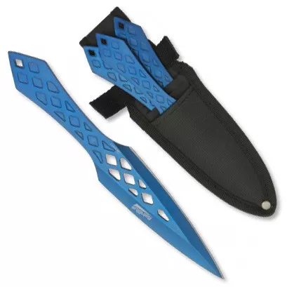 Set de 3 lanzadores Rain Blue, 1 filo