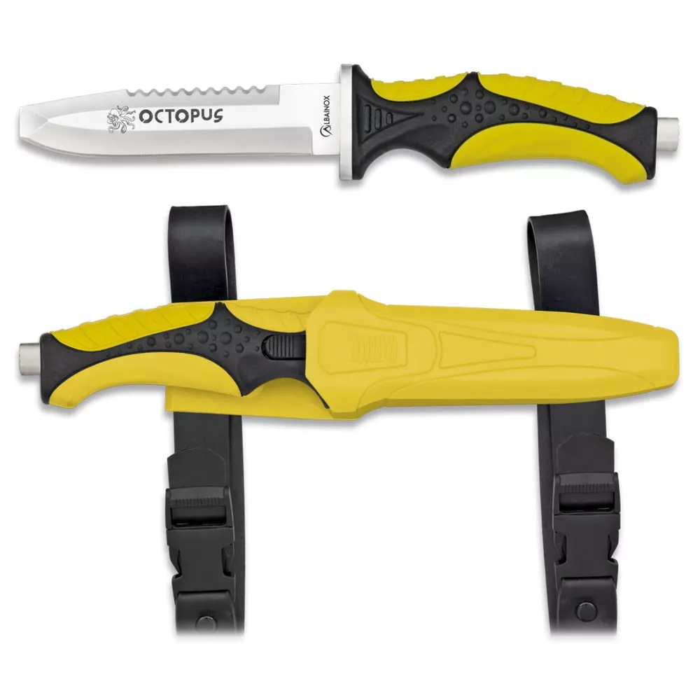 Cuchillo de submarinismo Octopus