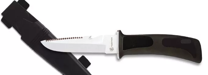 Cuchillo de Buceo, hoja 11,5 cms