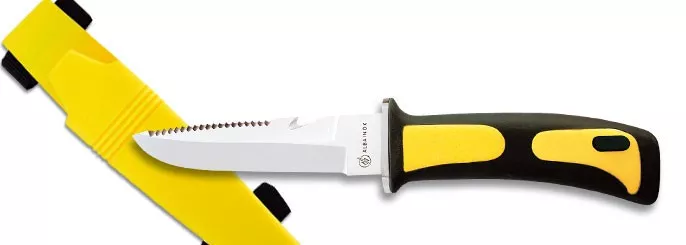 Cuchillo de Buceo, hoja 11,5 cms.