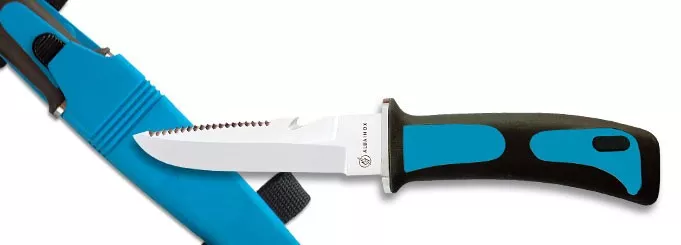 Cuchillo de Buceo, hoja 11,5 cms.
