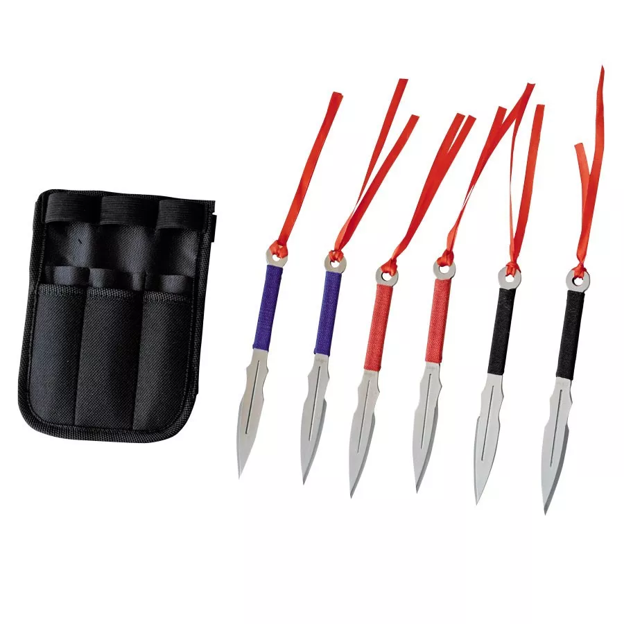 Set 6 cuchillos lanzadores