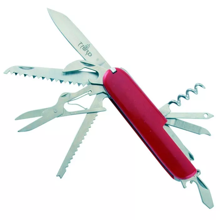 Navaja multi-herramientas mango ABS, 11 funciones