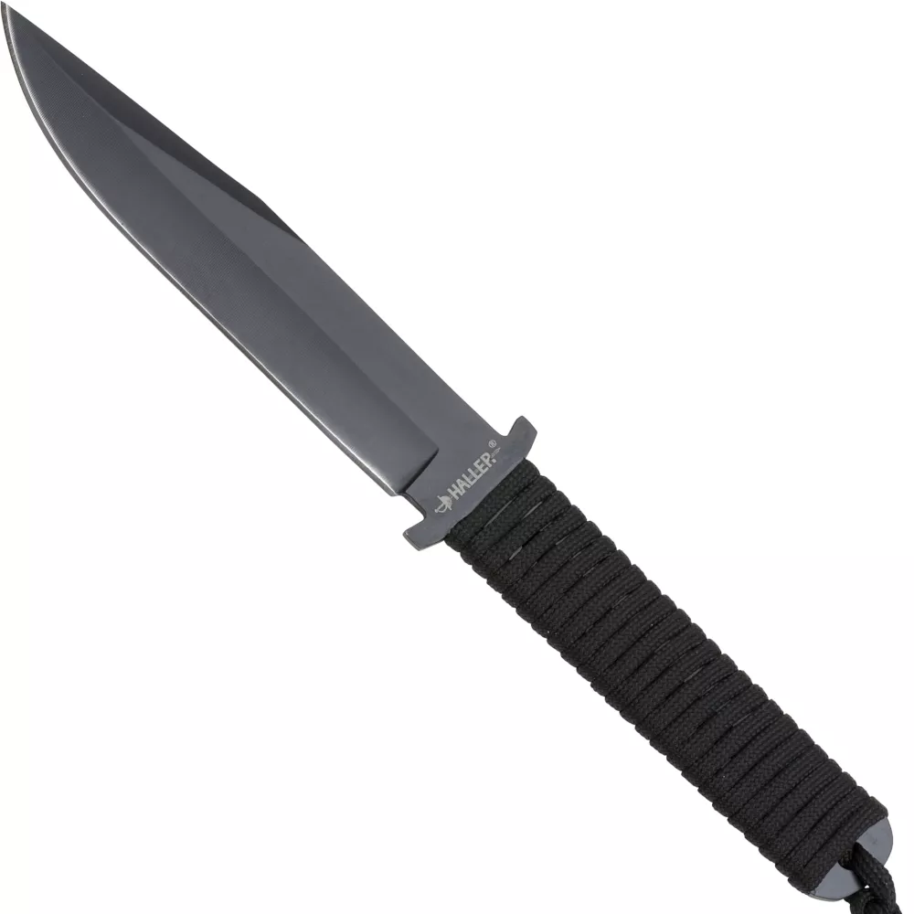 Cuchillo outdoor con mango encordado (25 cm.)