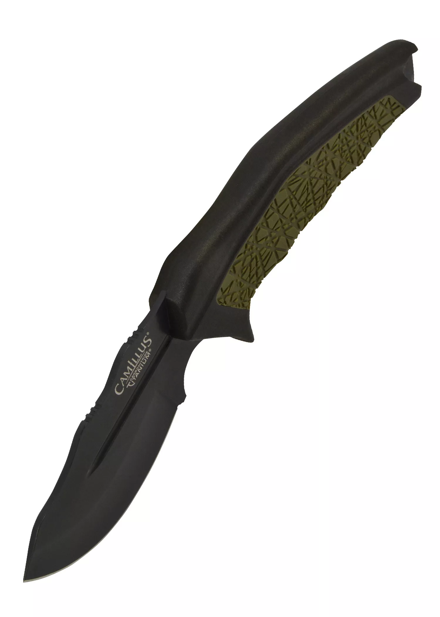 Cuchillo Outdoor Camillus modelo HT-8.5, con funda