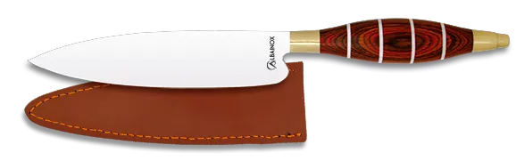 Cuchillo Canario, mango madera estamina