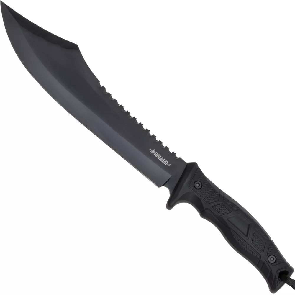 Machete cortacañas Cimitarra, con sierra (36cm.)