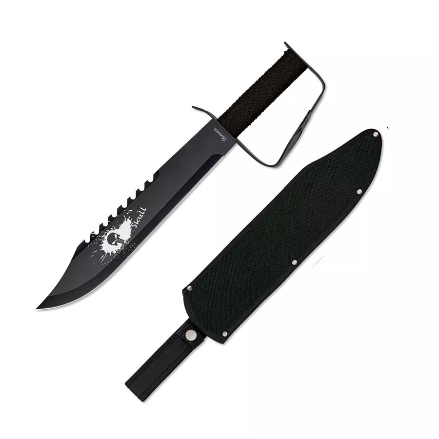 Cuchillo táctico Albainox Calavera (49,60 cm.)