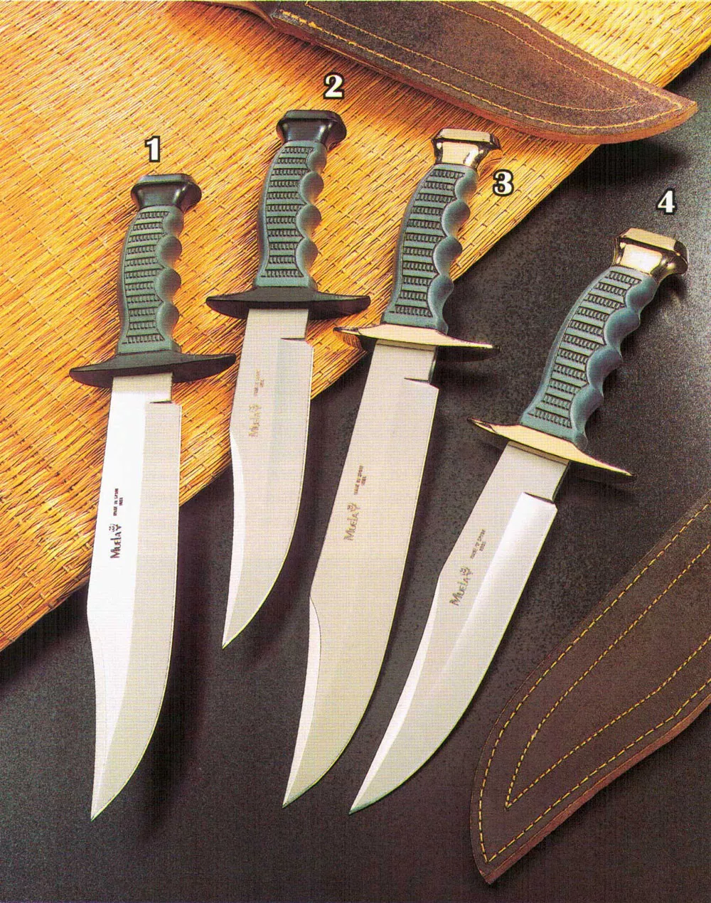 Cuchillo Big Mountain con puño de goma