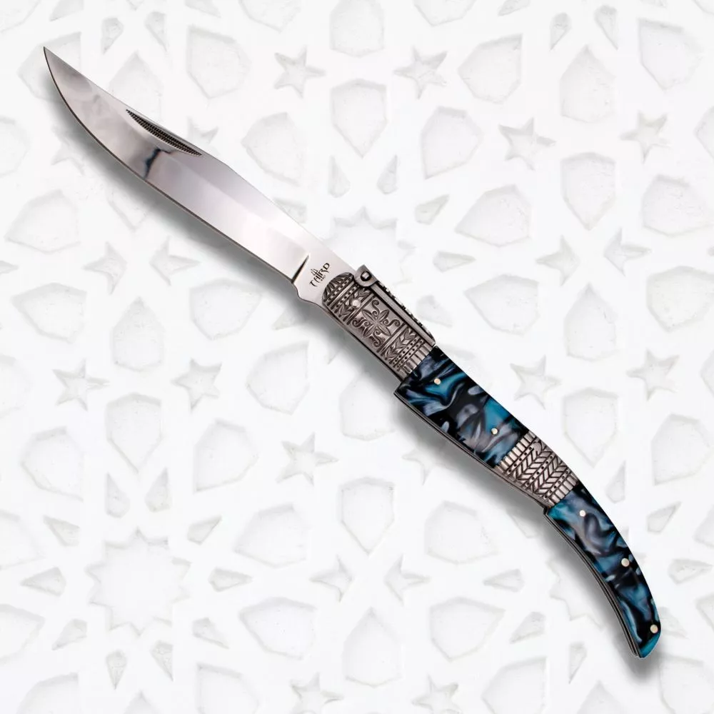 Navaja de carraca Serie Seda Zafiro