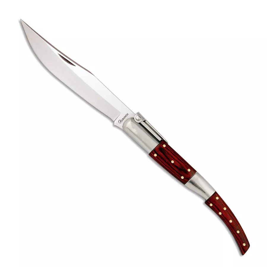 Navaja Árabe madera stamina roja, 21,5 cm.