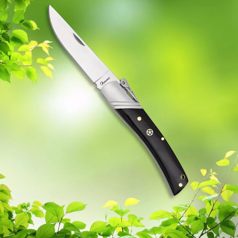 Navaja Palanquilla con madera estamina negra (20,50 cm.)