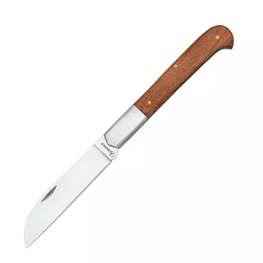 Navaja Pallés Cabritera modelo 0 madera, hoja 7,5 cms.