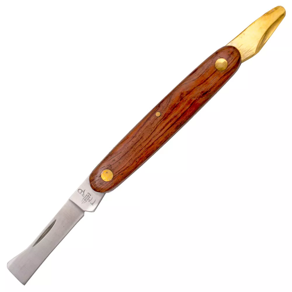 Navaja de injerto Third, mango rosewood (19,6 cm.)