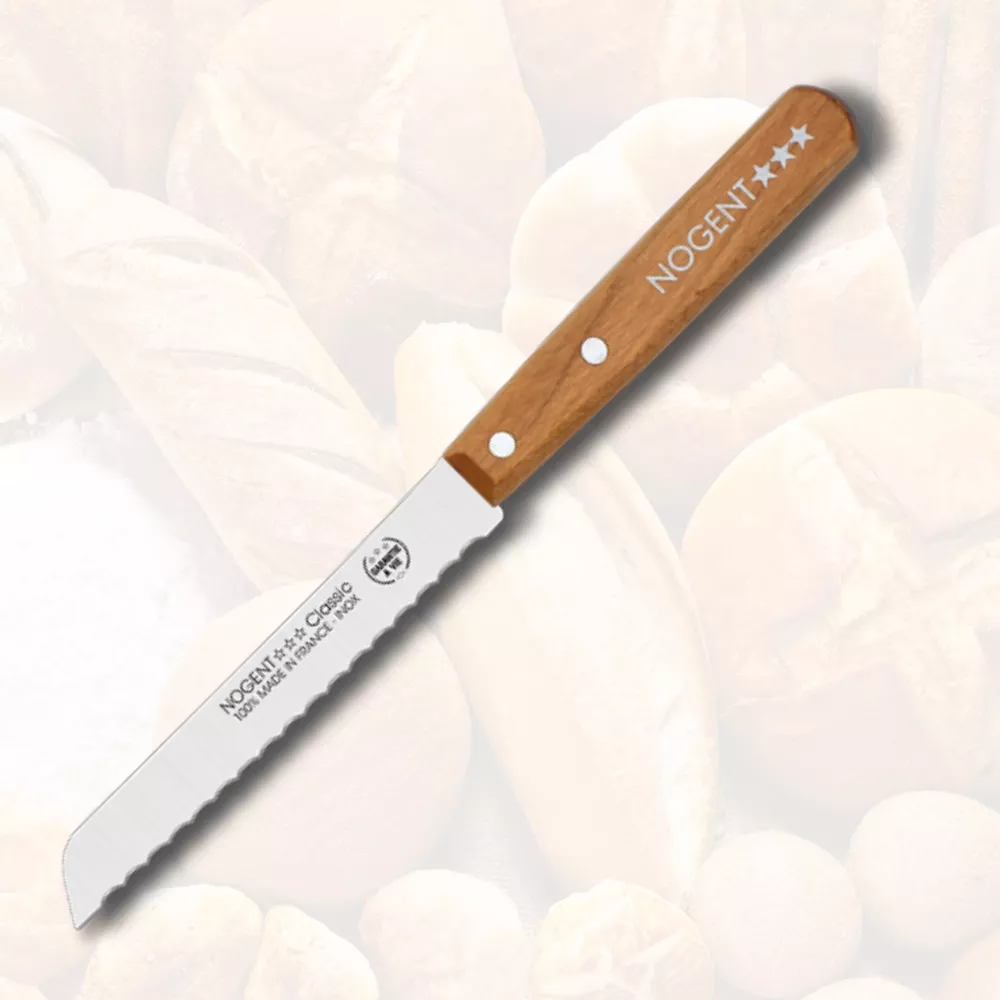 Cuchillo Panero marca NOGENT, mango madera clásico