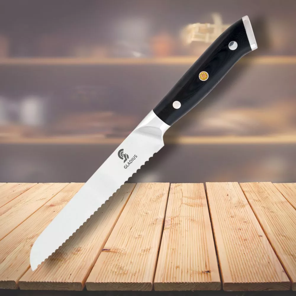 Cuchillo panero mango micarta, Art Gladius