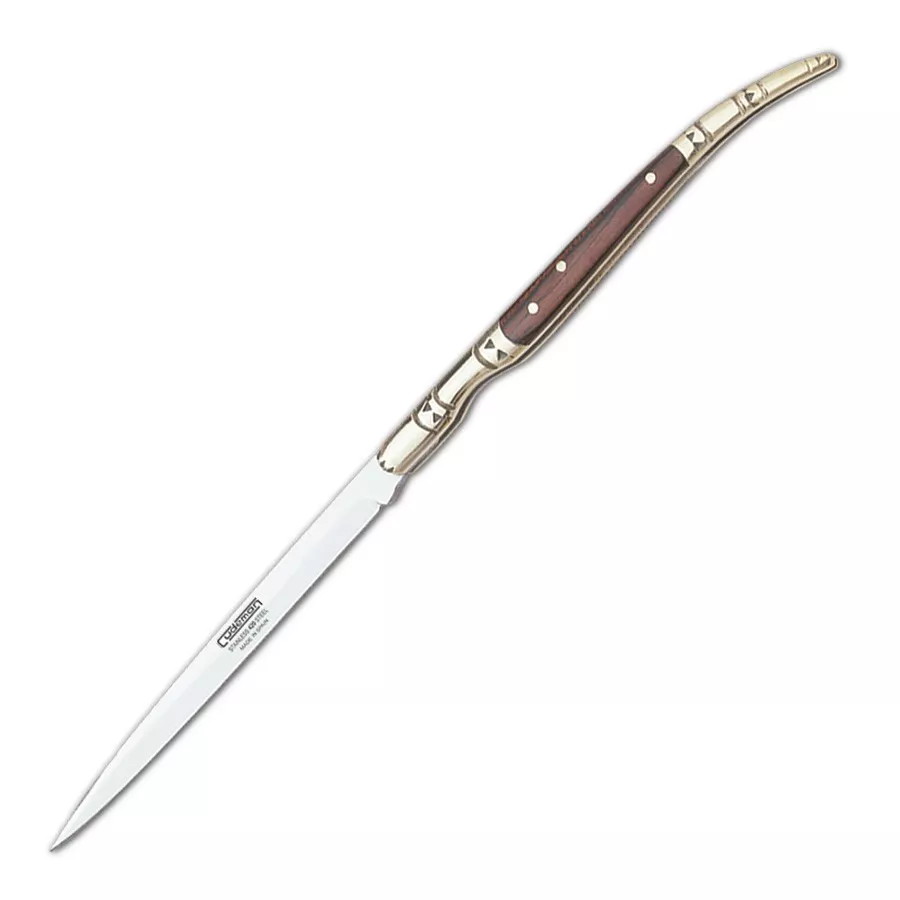 Navaja tipo estilete con mango estamina, hoja 10 cms.