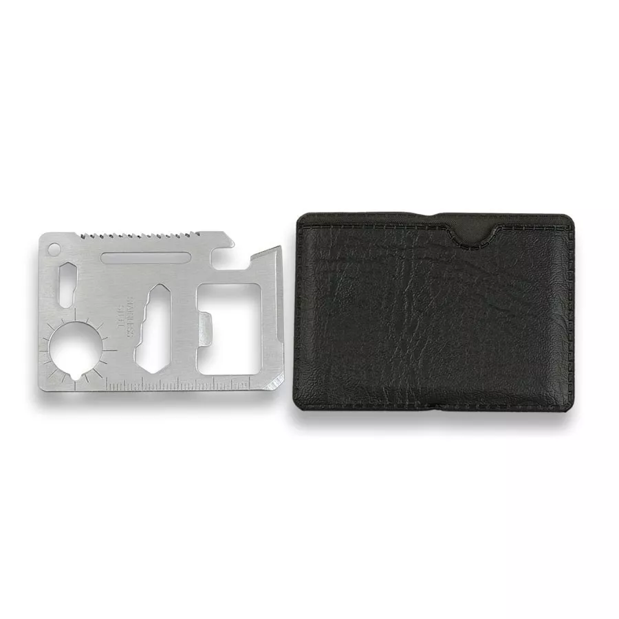 Tarjeta multiusos acero Barbaric