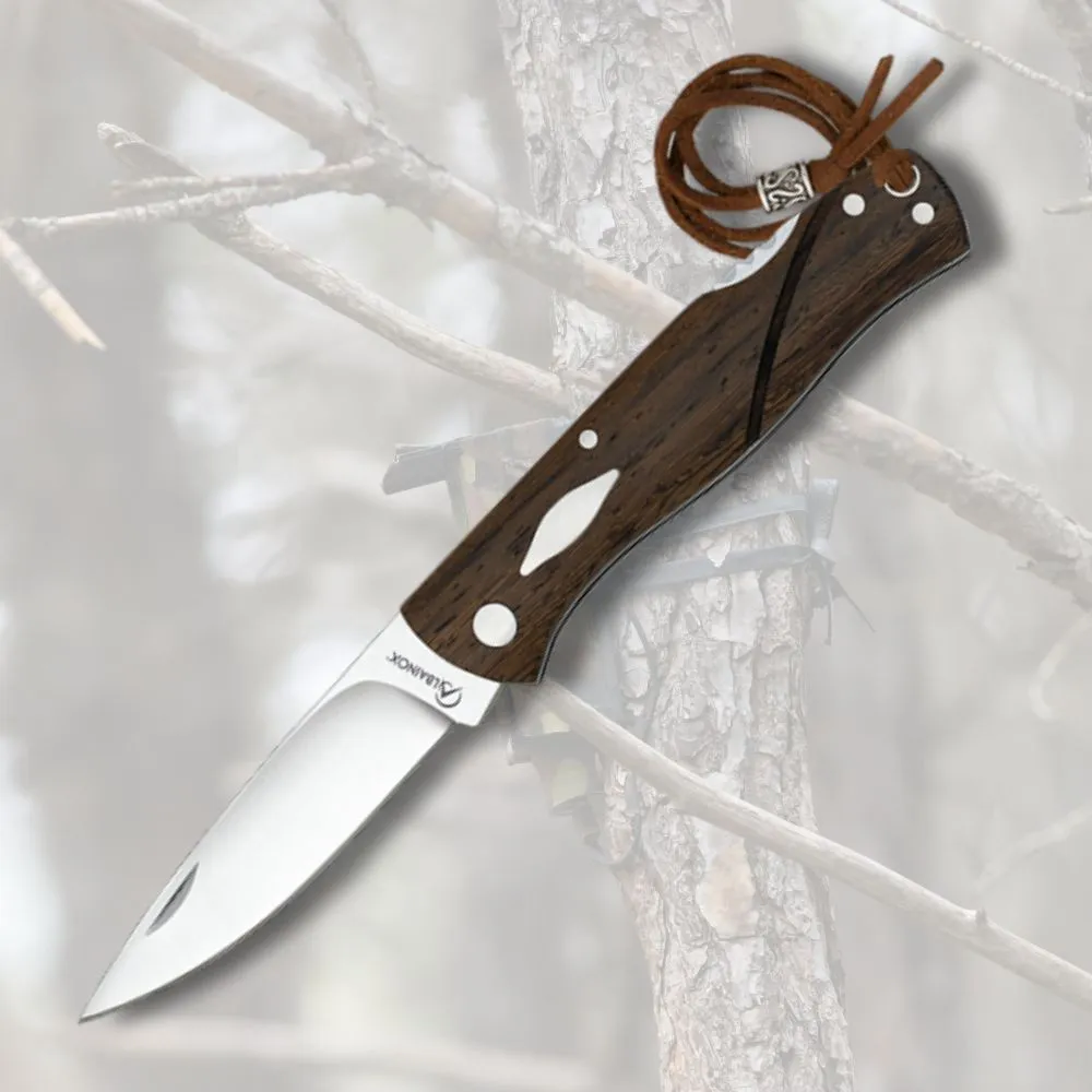 Navaja de caza Albainox, madera wengué (19 cm.)