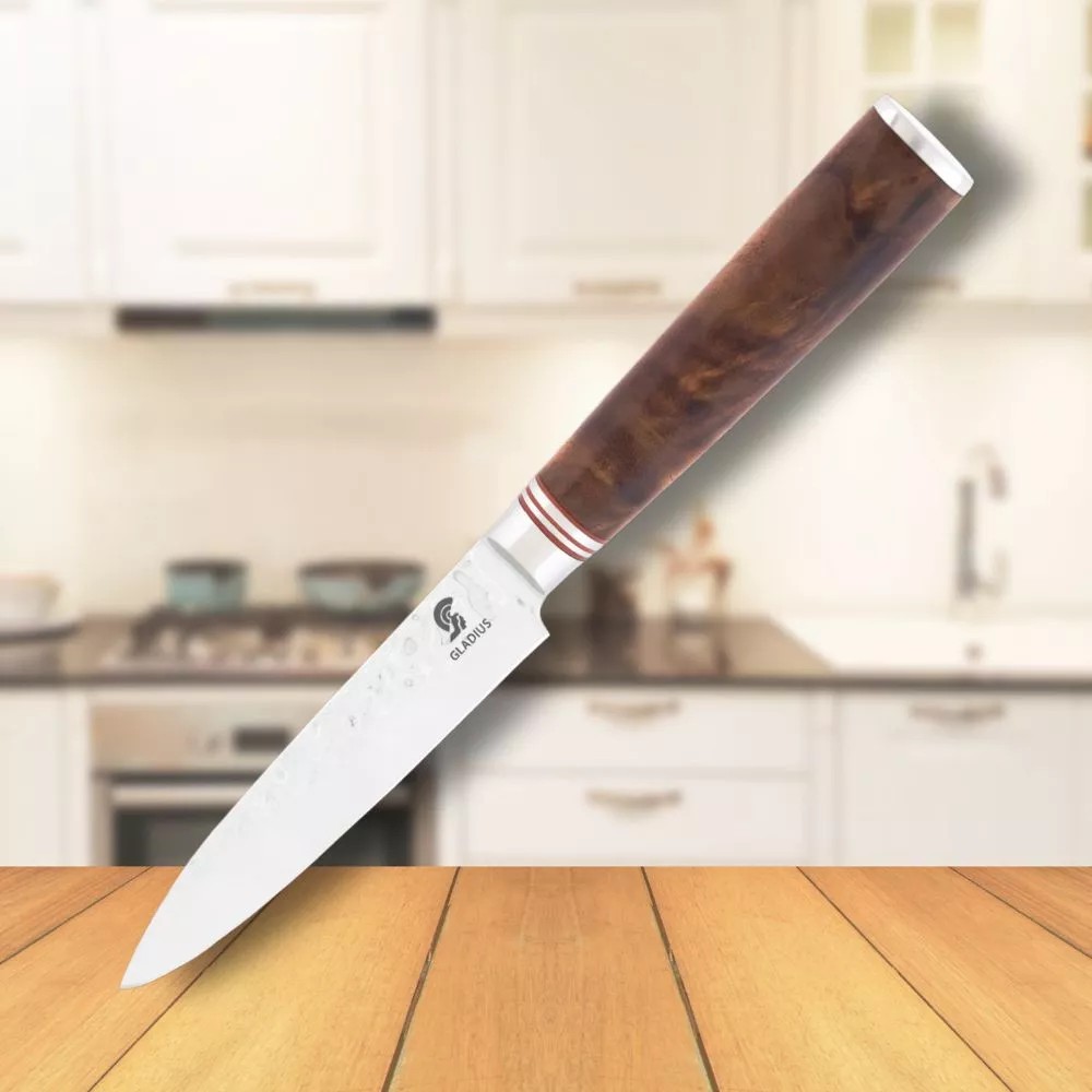 Cuchillo multiusos mango nogal, Art Gladius